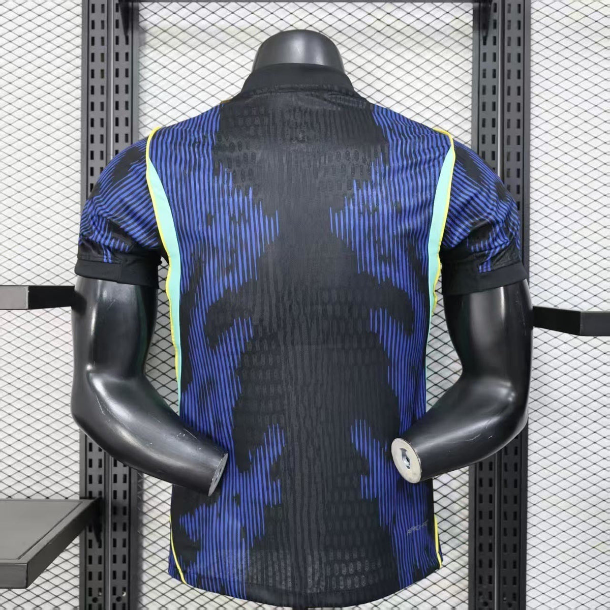 Camisa Brasil Away 2026/27 - Jordan Jogador Masculina - Azul/Preta