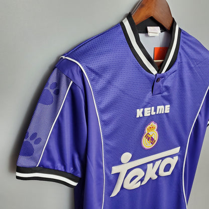 Camisa Reserva Real Madrid 97/98 - Versão Retrô