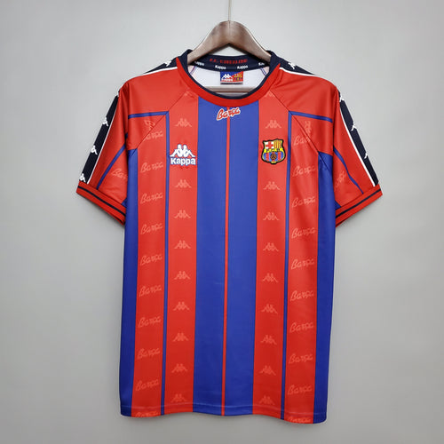 Camisa Titular do Barcelona 97/98 - Versão Retrô