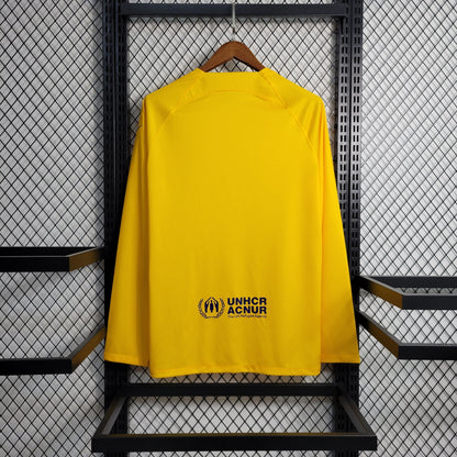 Camisa Barcelona 4 Manga longa 23/24 - Versão Torcedor
