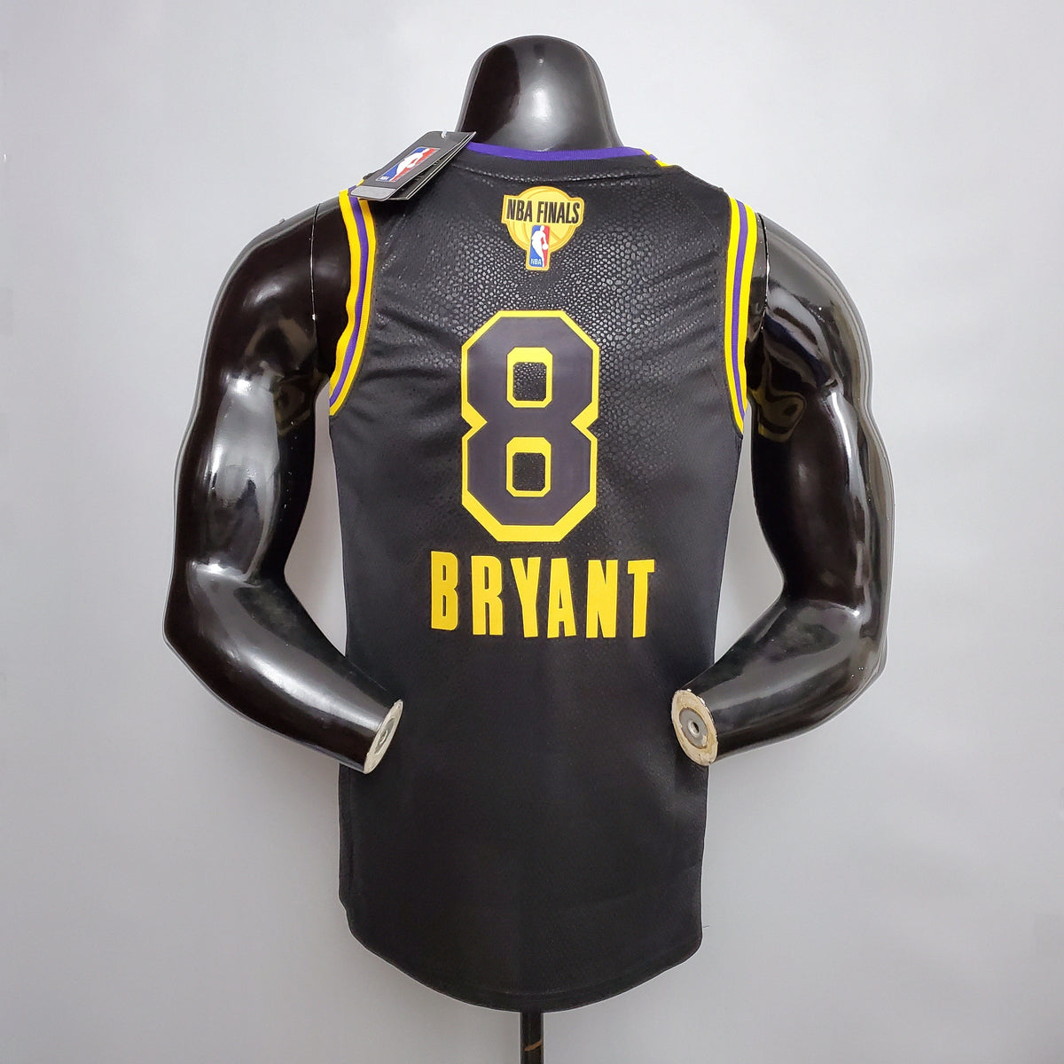 Camisa NBA Lakers #8 Bryant NBA Finals Preta - 23/24