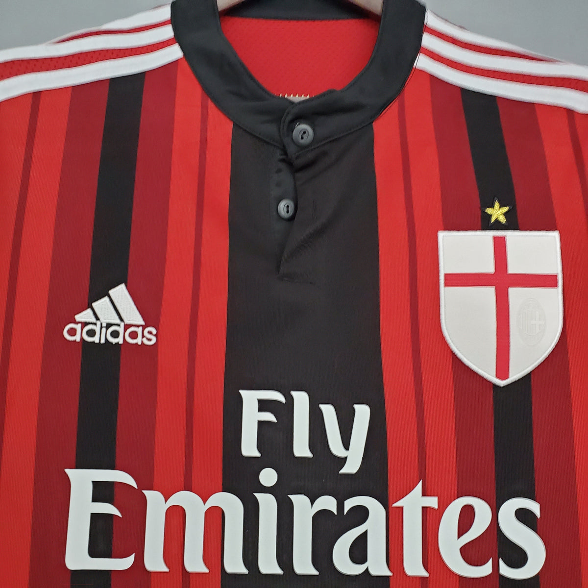 Camisa Titular Milan 14/15 - Versão Retrô