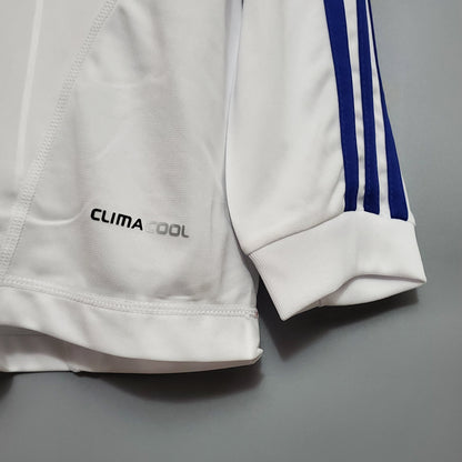 Camisa Titular do Real Madrid 10/11 - Versão Retrô Manga Comprida