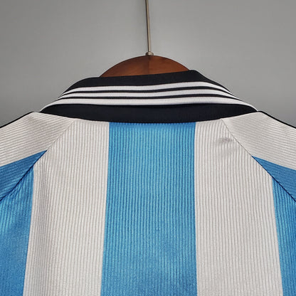 Camisa Argentina Titular 1998 - Versão Retrô