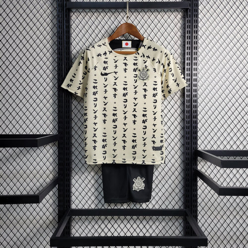 Kit Infantil Terceira Camisa Corinthians 22/23