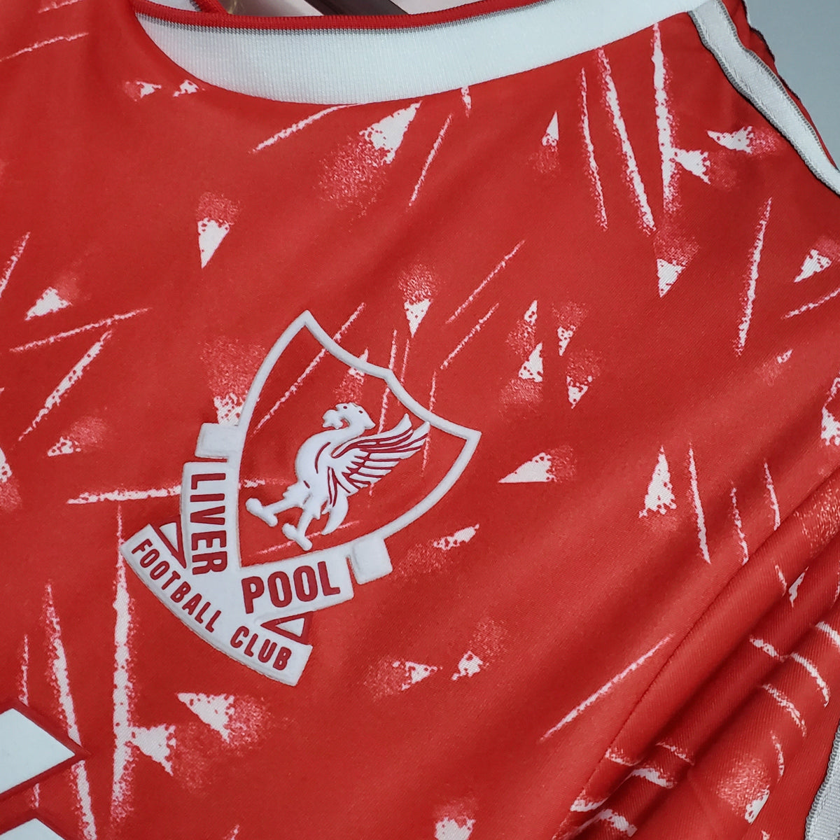 Camisa Titular Liverpool 89/91 - Versão Retrô