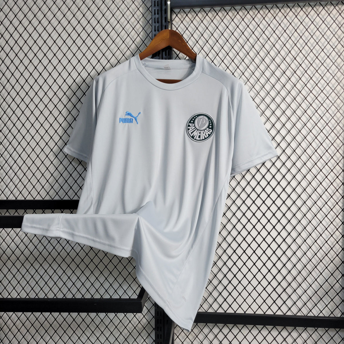 Camisa de Treino Palmeiras 23/24 - Puma Masculina Torcedor - Cinza