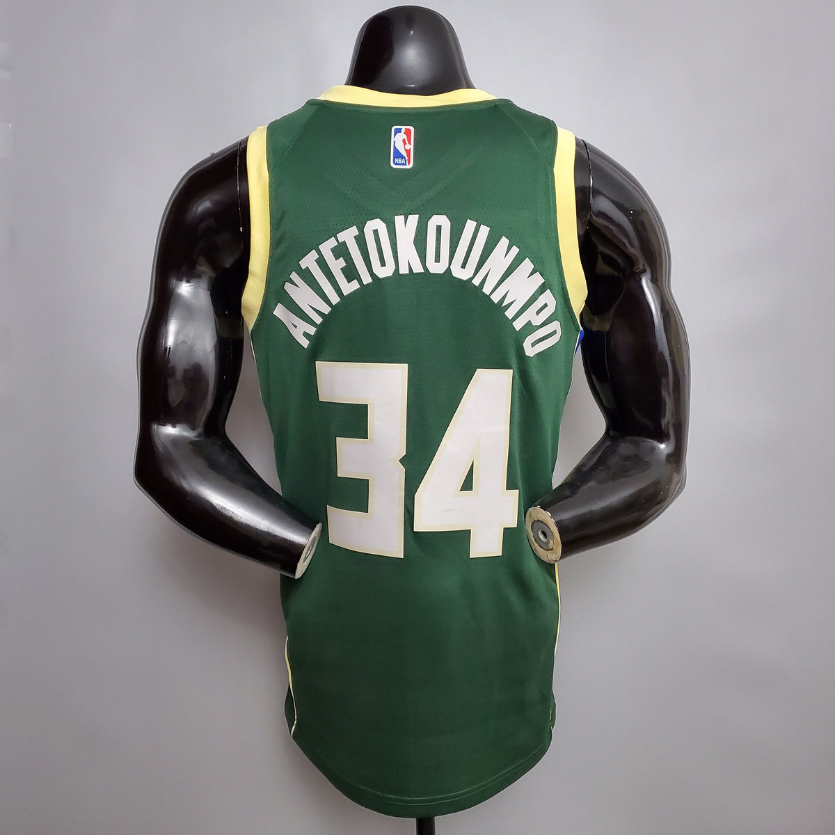 Camisa NBA Milwaukee Bucks #34 Antetokounmpo - Verde Fruta