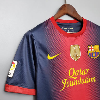 Camisa Titular do Barcelona 12/13 - Versão Retrô