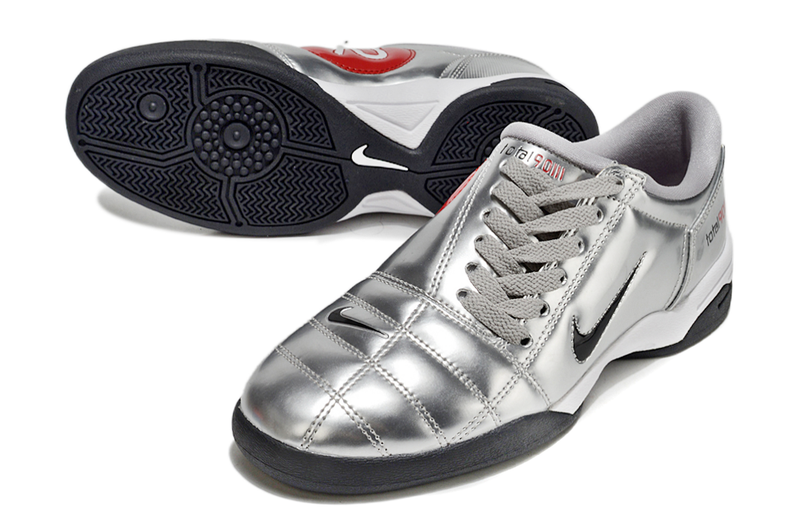 Nike Total 90 - Prata e Vermelho -  Futsal