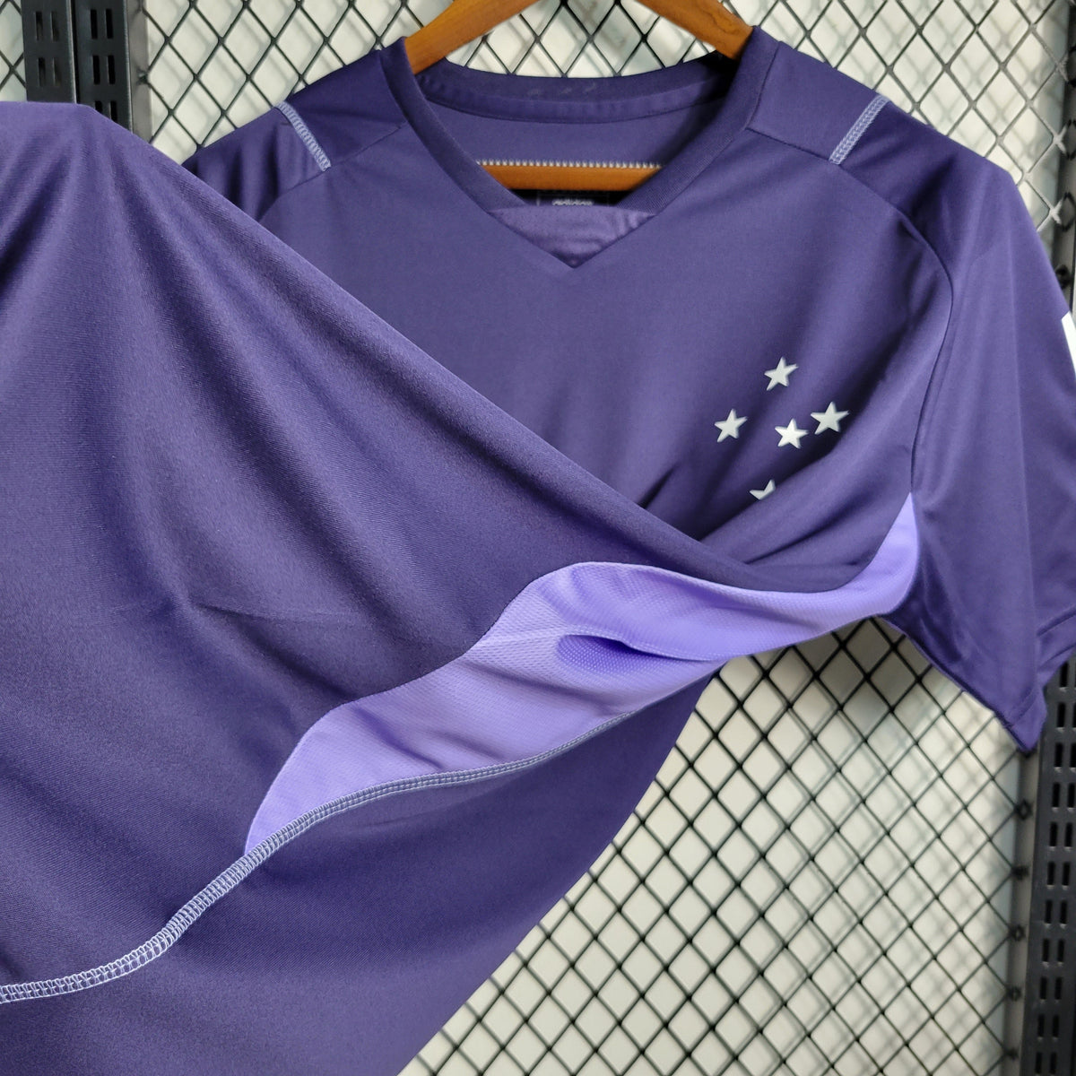 Camisa de Treino Cruzeiro 23/24 - Adidas Masculina - Roxa