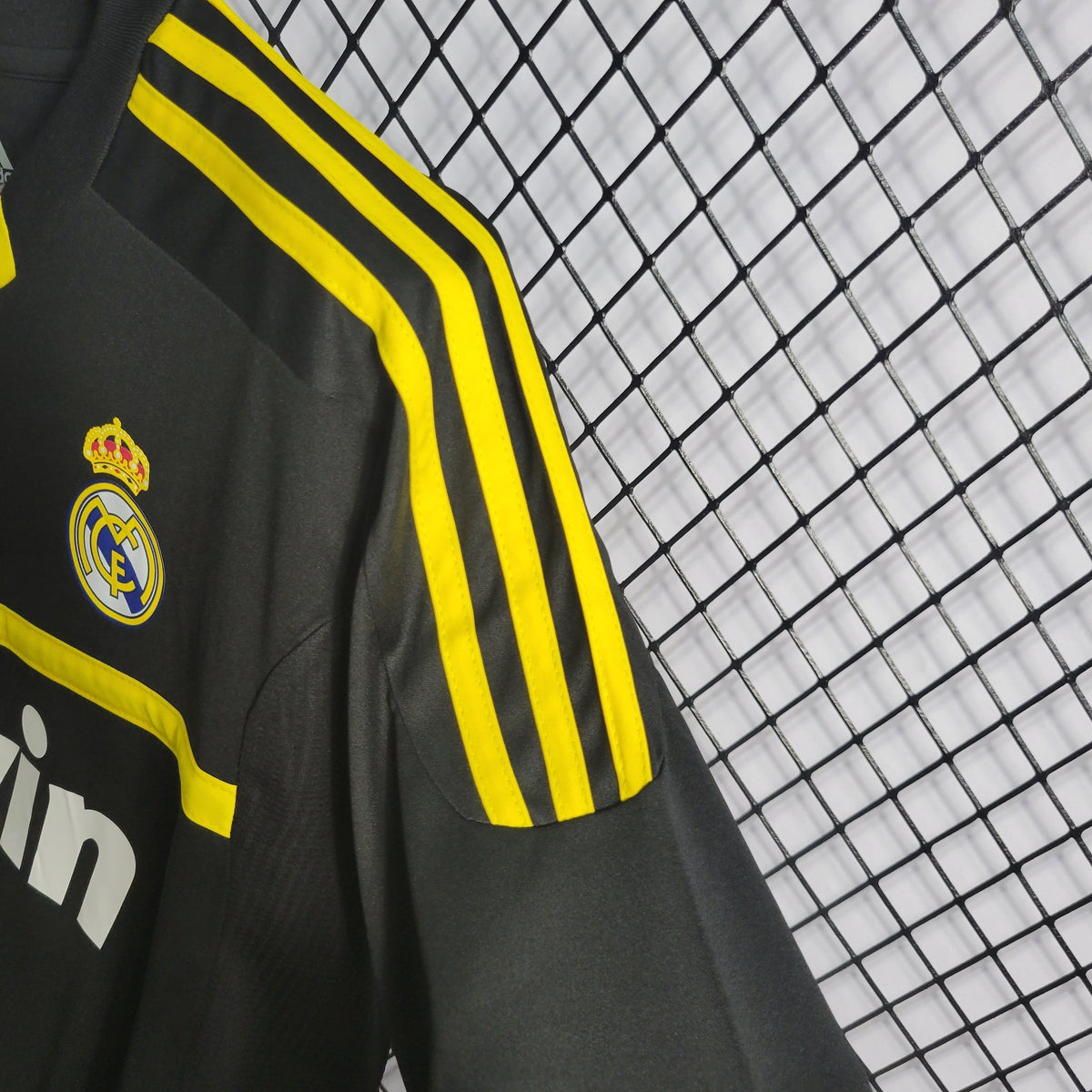 Camisa de Goleiro Preta do Real Madrid 11/12 - Versão Retrô