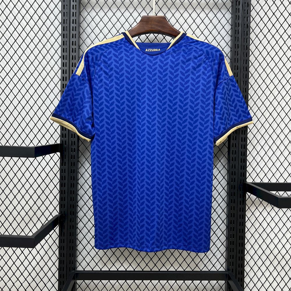 Camisa Seleção Itália Home 2026/27 - Adidas Torcedor Masculina - Azul/Dourada