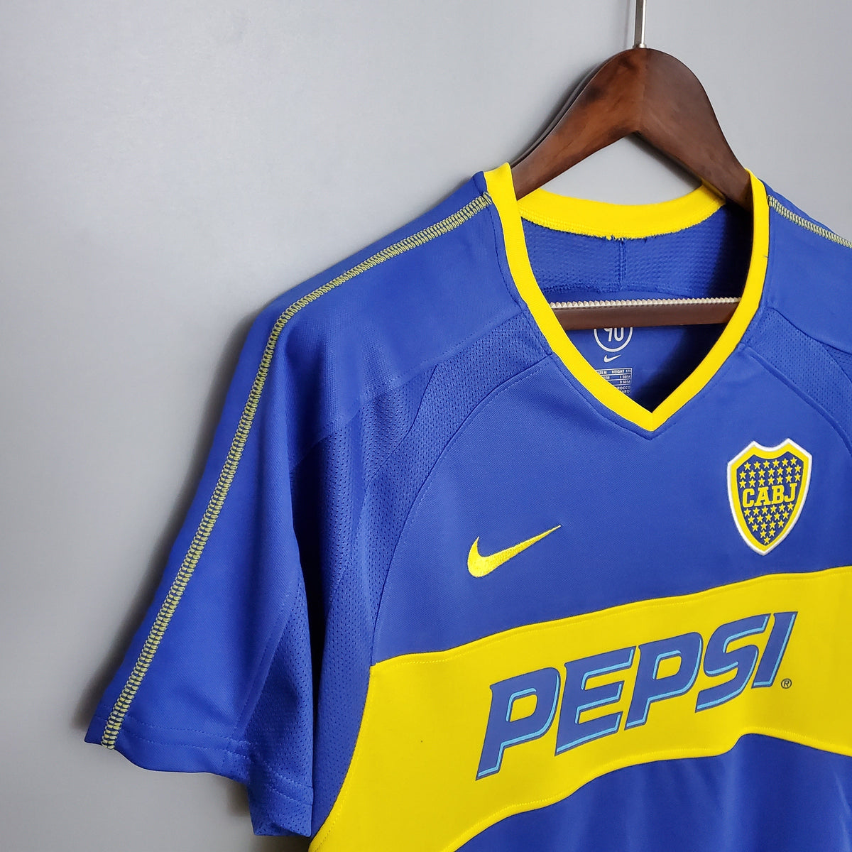 Camisa Titular Boca Juniors 03/04 - Versão Retrô