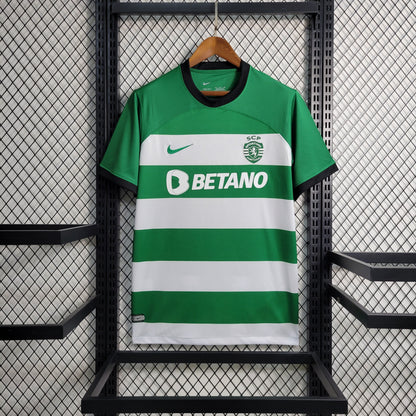 Camisa Sporting Home 23/24 - Nike Torcedor Masculina - Lançamento
