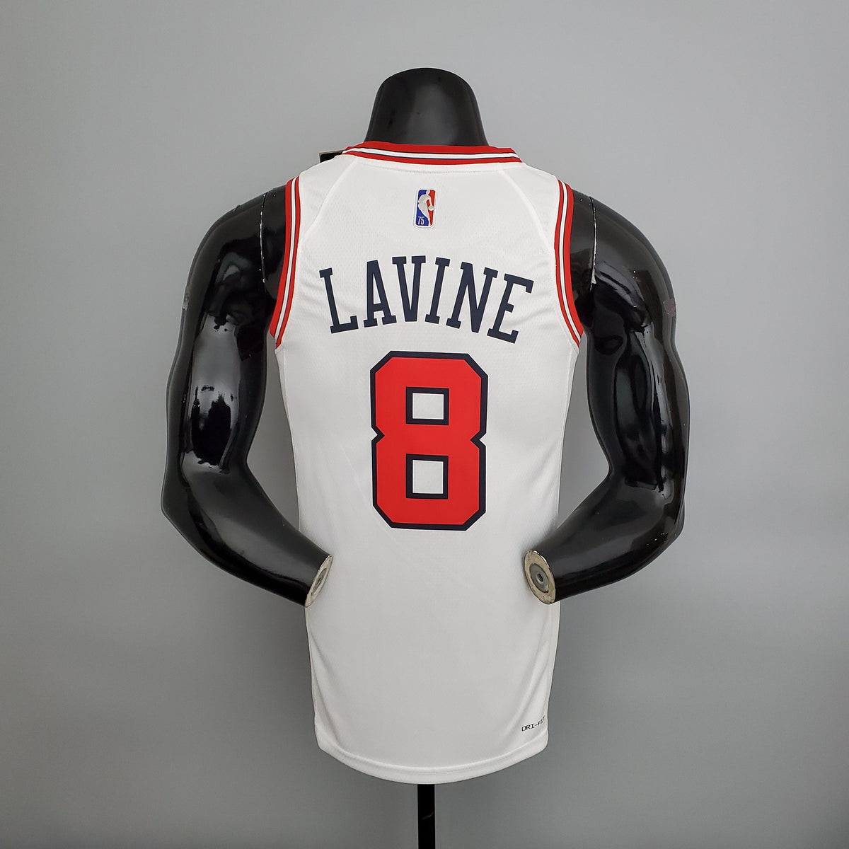 Camisa NBA Chicago Bulls #8 LaVine - 75º Aniversário Branca