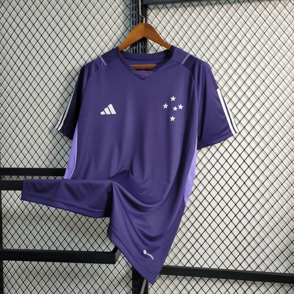 Camisa de Treino Cruzeiro 23/24 - Adidas Masculina - Roxa