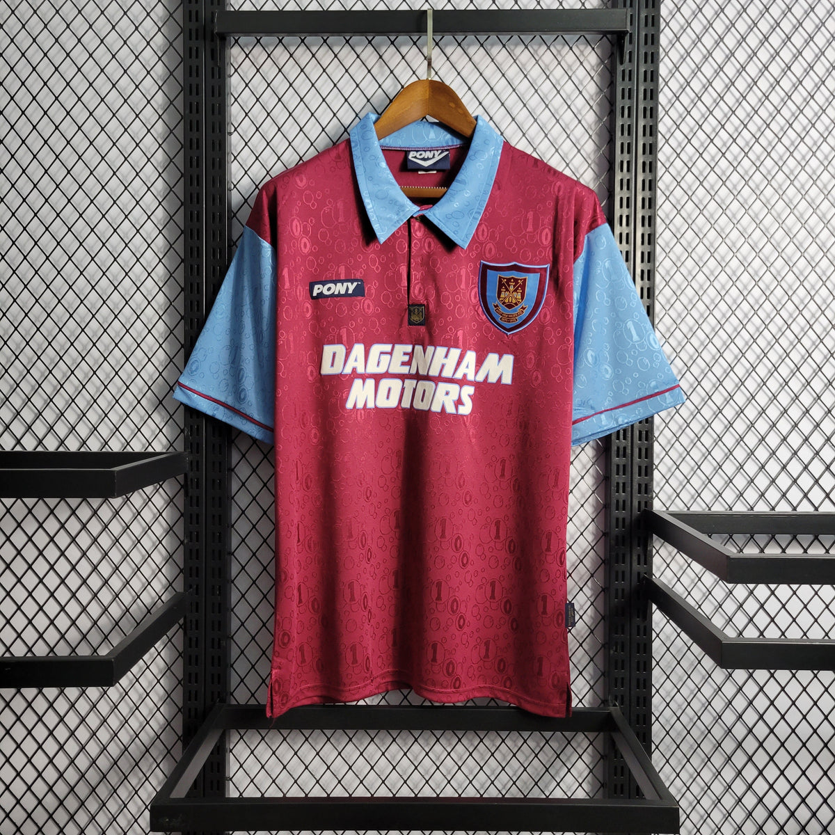 Camisa Titular West Ham 95/97 - Versão Retrô
