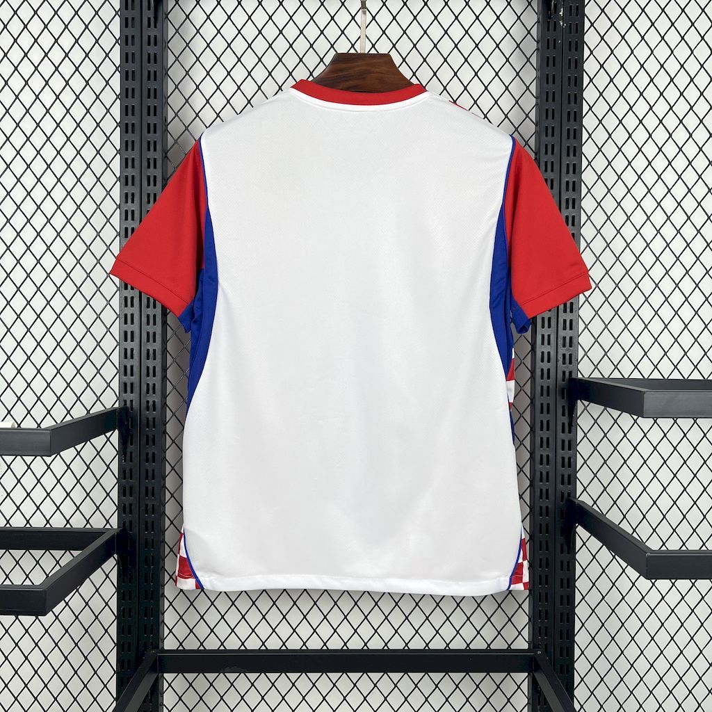 Camisa da Seleção da Croácia Home 2026/27 - Nike Torcedor Masculina - Branca/Vermelha