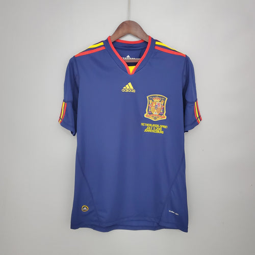 Camisa Reserva Espanha 2010 - Versão Retrô