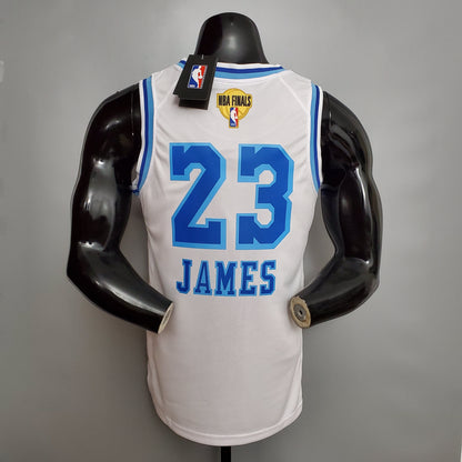 Camisa NBA Lakers #23 James Retro Night Branca - 23/24