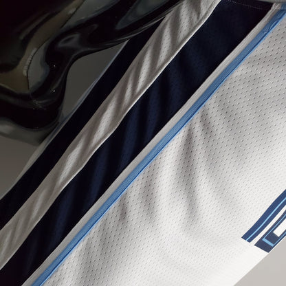 Camisa Memphis Grizzlies #12 Morant NBA - 75º Aniversário Branca