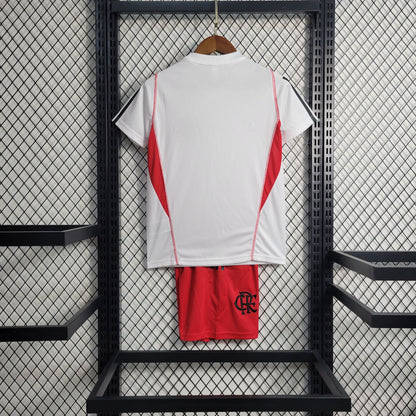 Kit Infantil de Treino Flamengo 23/24 - Branco