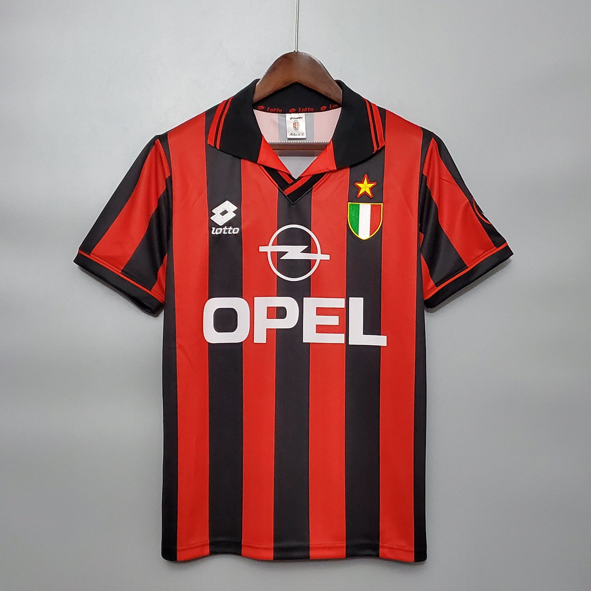 Camisa Titular Milan 96/97 - Versão Retrô