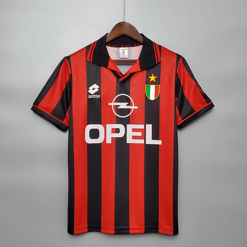 Camisa Titular Milan 96/97 - Versão Retrô