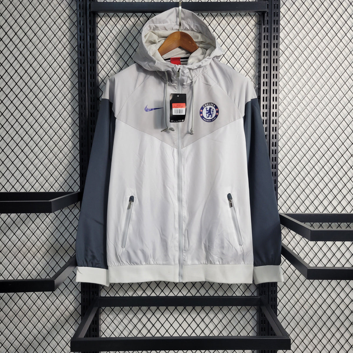 Jaqueta Corta-Vento Chelsea 23/24 - Branco