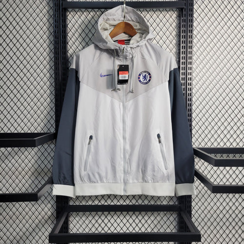 Jaqueta Corta-Vento Chelsea 23/24 - Branco