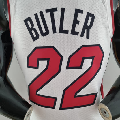 Camisa NBA Miami Heat #22 Butler - 75º Aniversário Branca