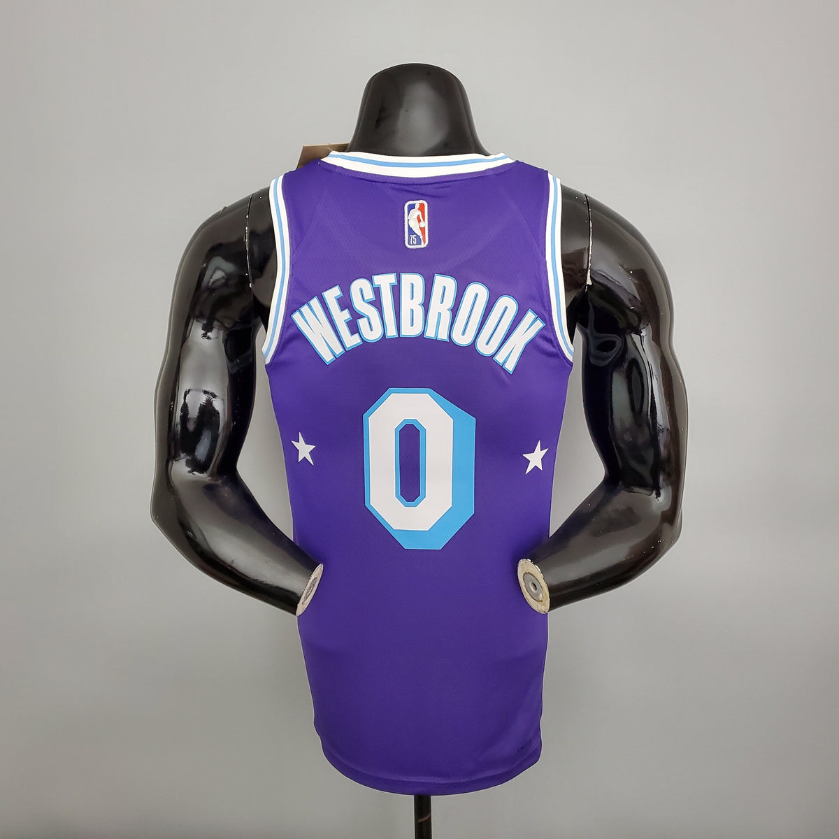 Camisa NBA Lakers #0 Westbrook City Edition Roxa - 23/24