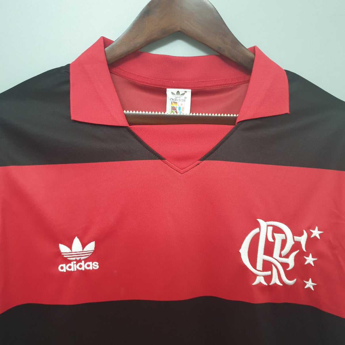 Camisa Titular do Flamengo 1982 - Versão Retrô