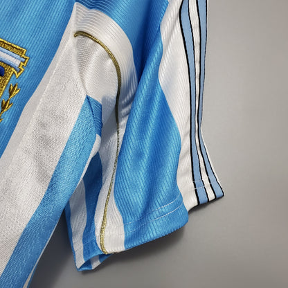 Camisa Argentina Titular 1998 - Versão Retrô