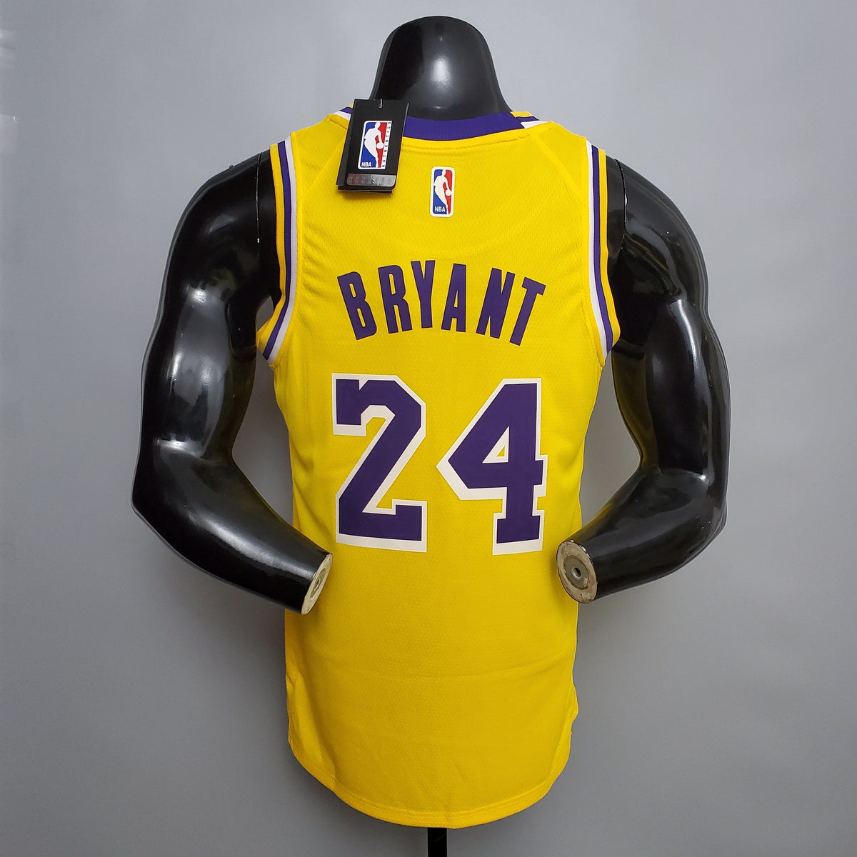 Camisa NBA Lakers #24 Bryant Comemorativa Amarela - 23/24
