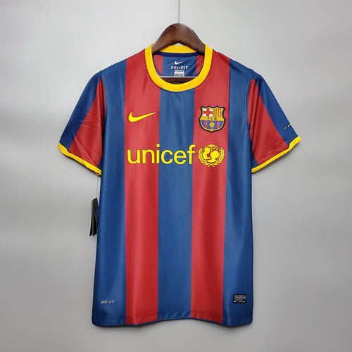 Camisa Titular do Barcelona 10/11 - Versão Retrô