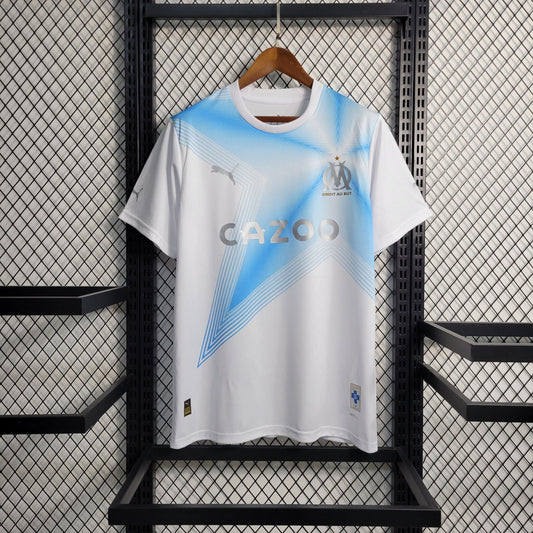 Camisa Olympique de Marseille 23/24 - Puma Torcedor Masculina - Lançamento