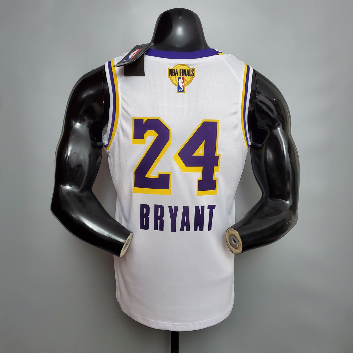 Camisa NBA Lakers #24 Bryant New Finals Branca - 23/24