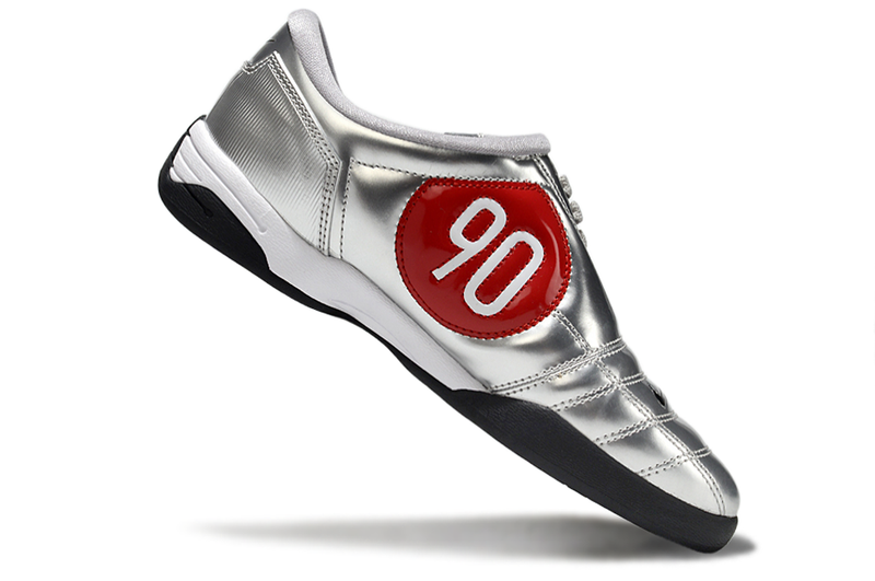 Nike Total 90 - Prata e Vermelho -  Futsal