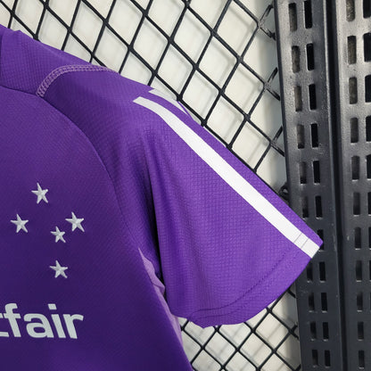 Kit Infantil de Treino Cruzeiro 23/24 - Roxo