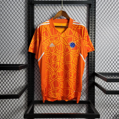 Camisa de Goleiro Cruzeiro 22/23 Laranja - Versão Torcedor