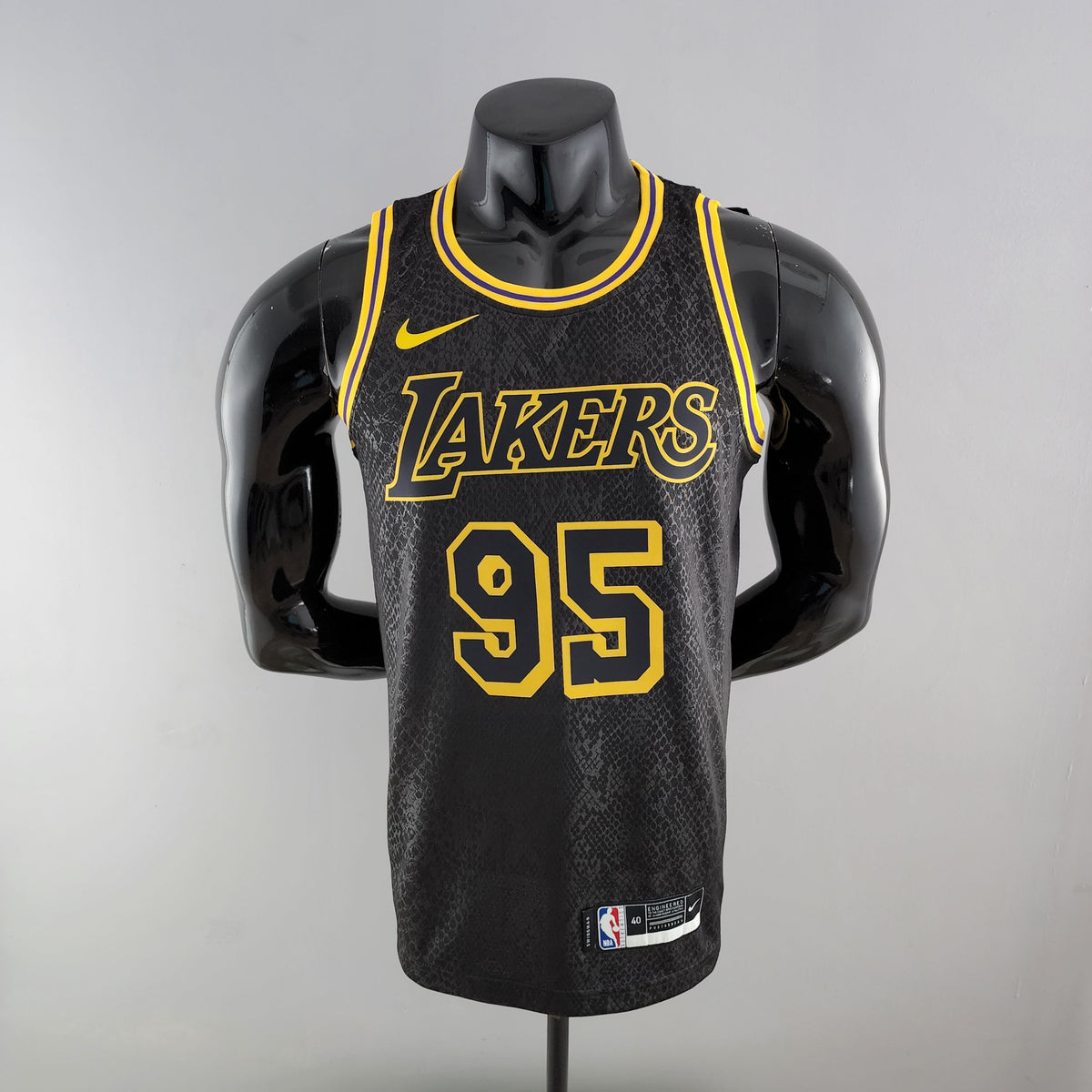 Camisa NBA Lakers #95 Toscano Preta - 23/24