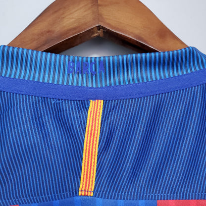 Camisa Titular do Barcelona 16/17 - Versão Retrô