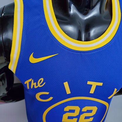 Camisa NBA Golden State Warriors #22 Wiggins - Azul Treino