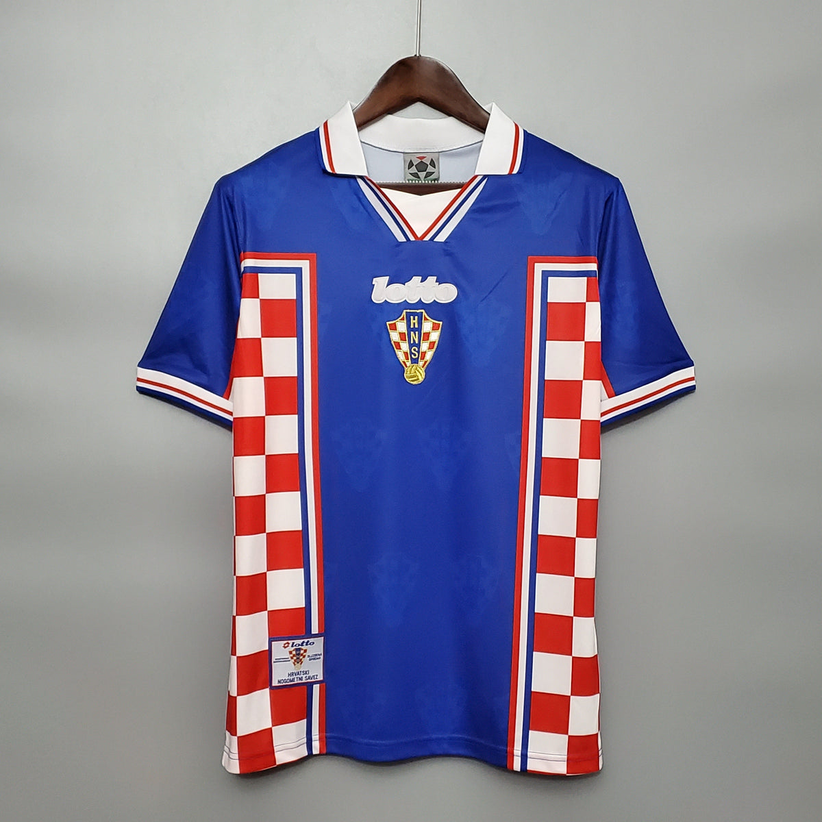 Camisa Reserva Croácia 1998 - Versão Retrô