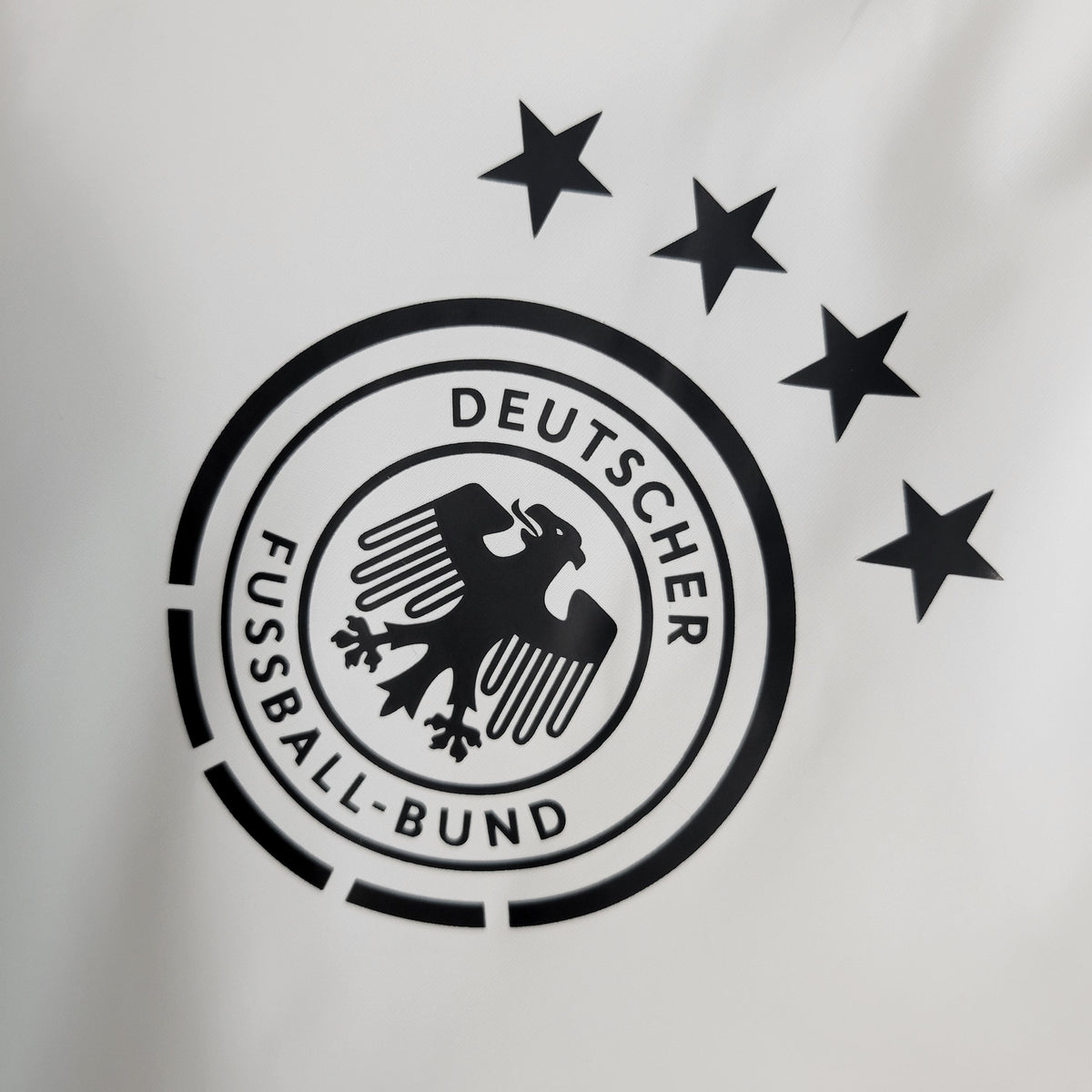 Jaqueta corta-vento Alemanha 23/24 Adidas - Branco
