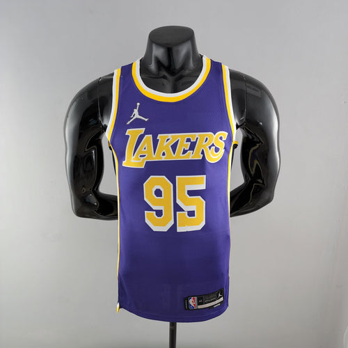 Camisa NBA Lakers #95 Toscano Roxa - 23/24