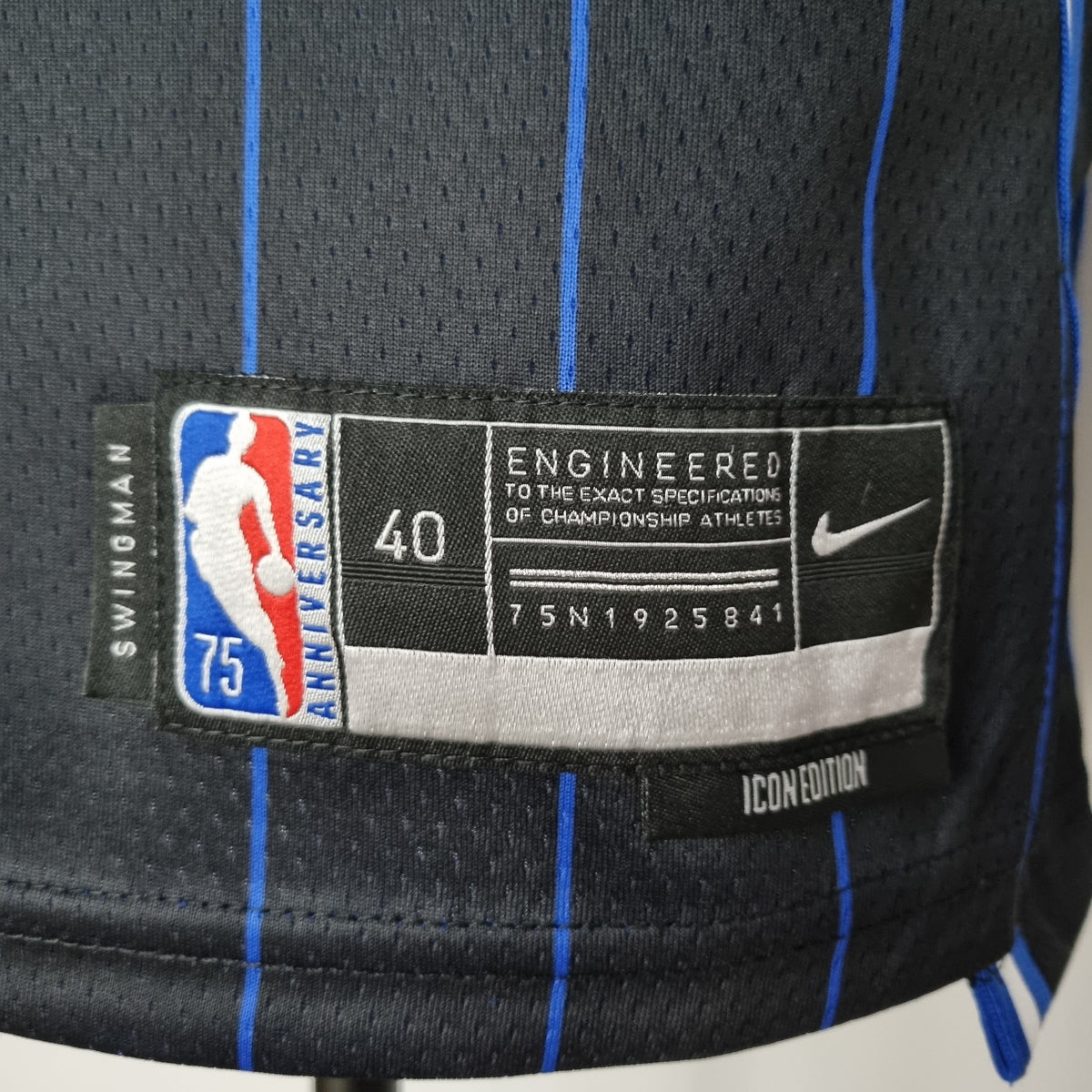 Camisa NBA Orlando Magic #20 Fultz - 75º Aniversário Preta