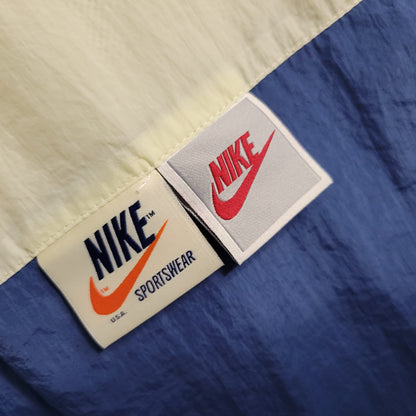 Jaqueta Corta-Vento Nike 23/24 - Bege e Azul